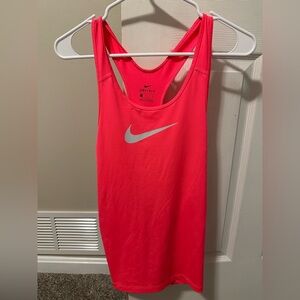 Hot Pink Nike Dri fit tank top. Great condition